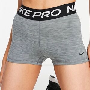 grey nike pros (training)